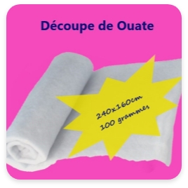 Les Bernous decoupe de ouate 100g