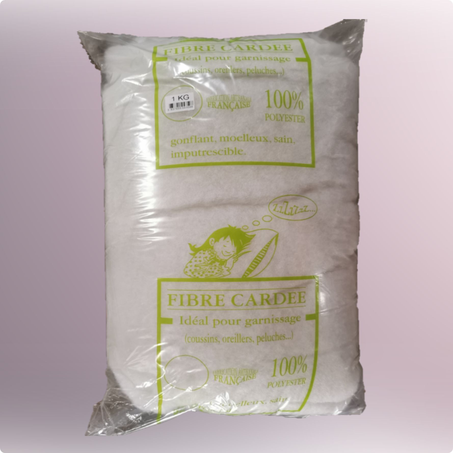 Fabrication sac-fibre-cardee